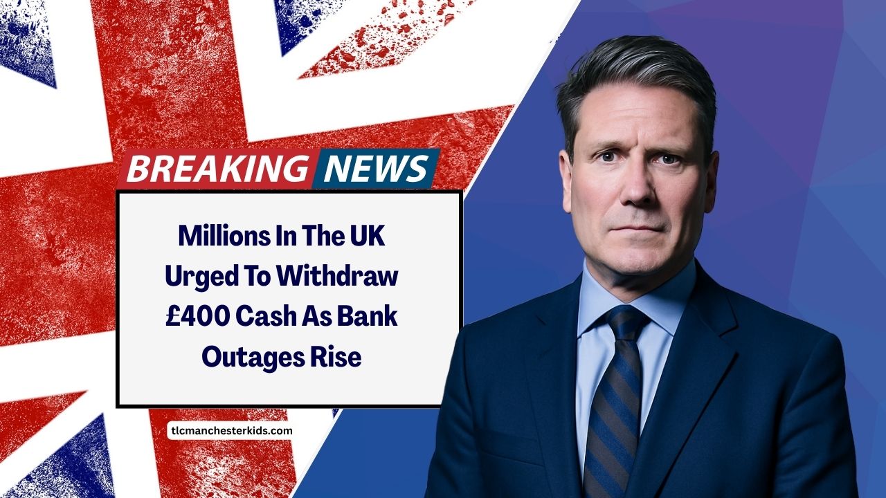 Millions In The UK Urged To Withdraw £400 Cash As Bank Outages Rise – Here’s Why It Matters
